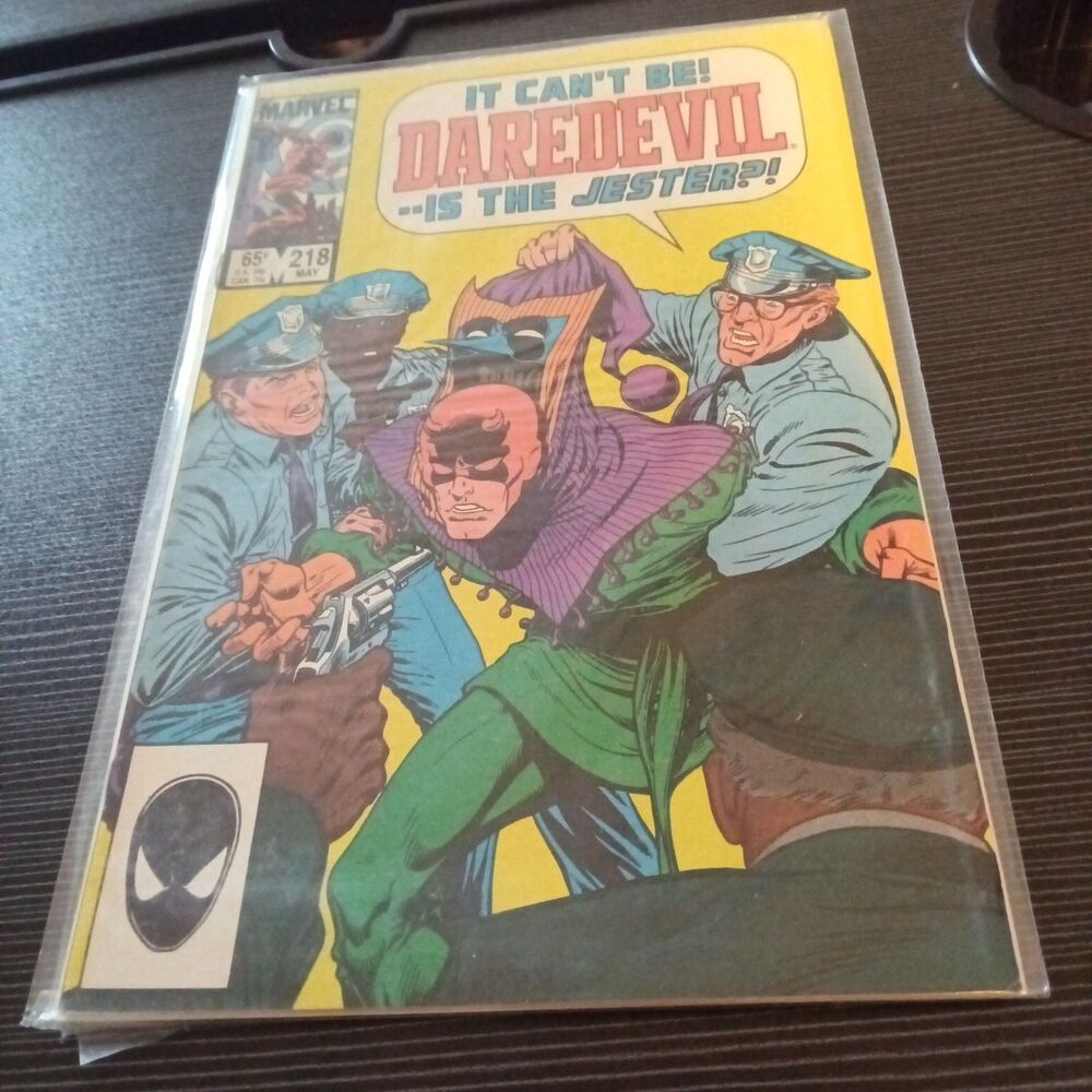 Marvel Comics It can't be! Daredevil..is the Jester?! #218